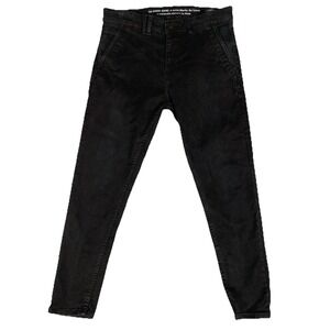 Max Carrot Fit Chino Flat Front Pant Mens 30 Black The Green Jeans Sustainable